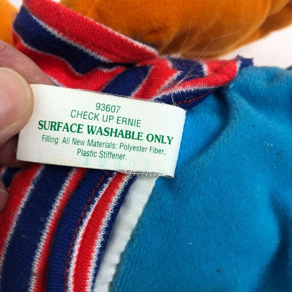 Sesame Street Vintage Fisher Price 1999 Check Up Ernie Works